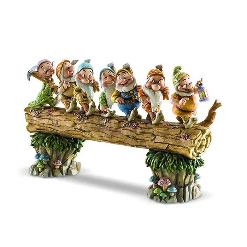 Seven Dwarf Trees Gnome Decorate The Garden Decorate The Garden For Indoor Outdoor Home Garden Artwork Decoration