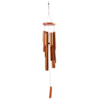 Bamboo Windchime Decoration Patio Wind Chime Garden Windchime Decorative Wind Chime Hanging Ornament Yard Wind Bell Home Decor