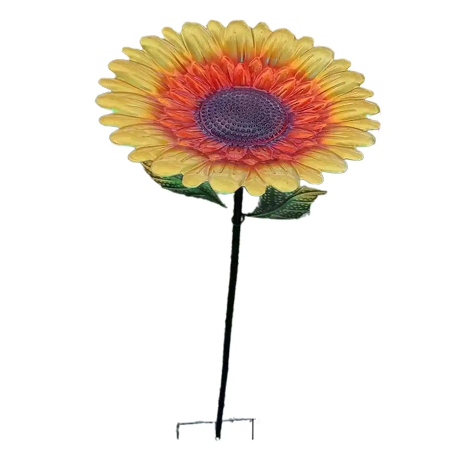Metal Bird Feeder for Bird Lovers Outdoor In Ground Bird Bath Tray Feeder for