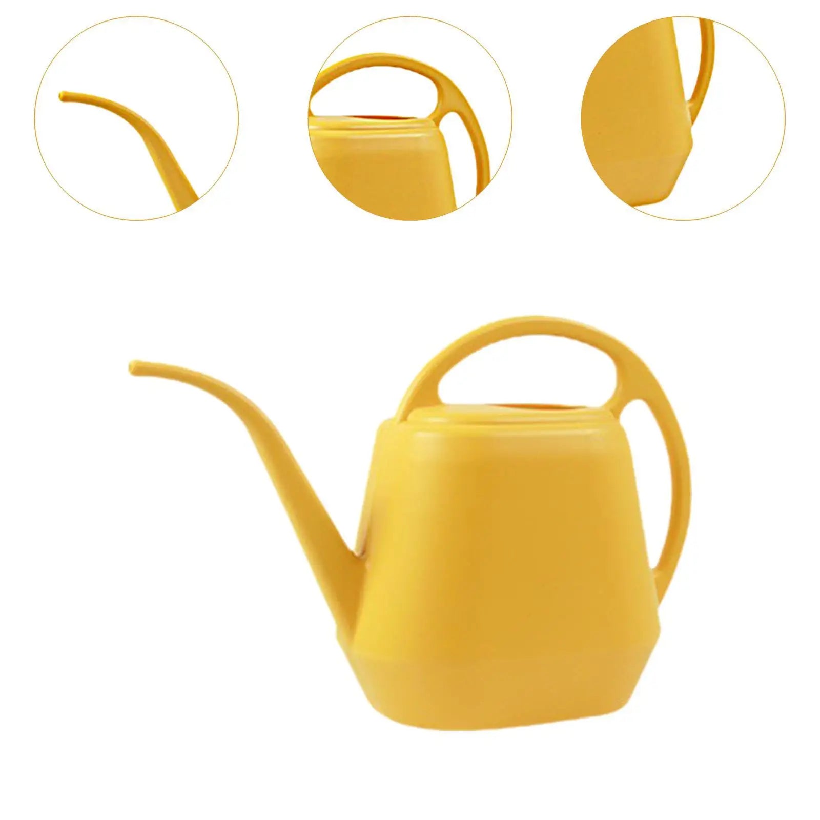 Garden Watering Can Portable Large Capacity 2L Long Spout Watering Pot for Home House Flower Indoor Outdoor Farmhouse Yard
