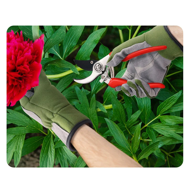 Gardening Gloves Rose Pruning Thorn Proof Gloves With Long Forearm Protection Gauntlets For Digging Planting Garden Tools 1 Pair