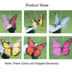 Solar Garden Butterfly Garden Dancing Fluttering Butterfly Ornaments Solar Flying Butterflies Waterproof Garden Yard Home Decor