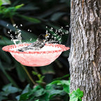 Home Outdoor Balcony Bird Bath, Wall Mounted Bird Bath, Tree Mounted Bird Bath, Suitable For Garden Fence, Terrace, Patio Decor