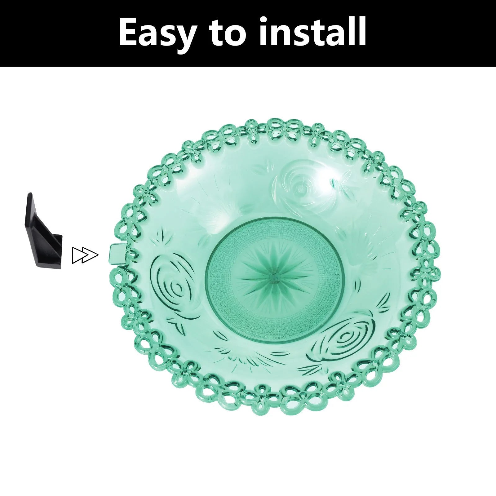 Home Outdoor Balcony Bird Bath, Wall Mounted Bird Bath, Tree Mounted Bird Bath, Suitable For Garden Fence, Terrace, Patio Decor