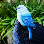 Garden Decor Resin Bird Ornament Decorative Cute Animal Statue Simulation Miniatures Sculpture Flower Pot