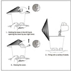Attract Wild Birds To Your Garden With These Stunning Outdoor Bird Feeders!